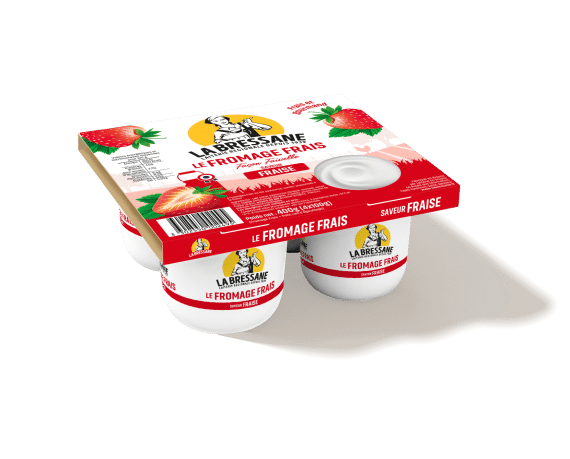 Fromage Frais X4 FRAISE